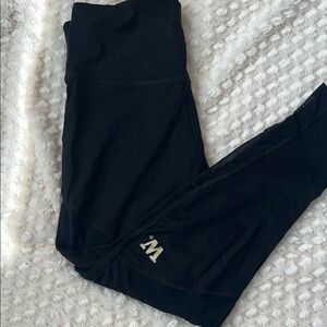 Women UW Huskies Black Leggings